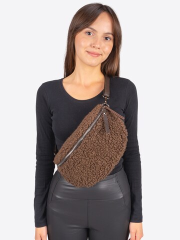 Sacs banane 'Curly' Seasons of April en marron : devant