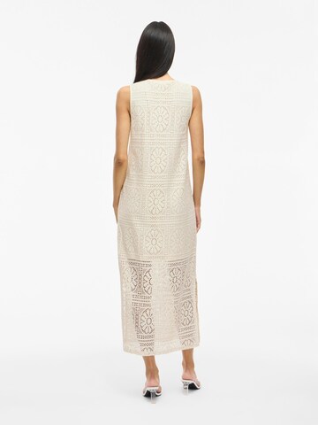 VILA Strikkjole 'VIMerinda' i beige