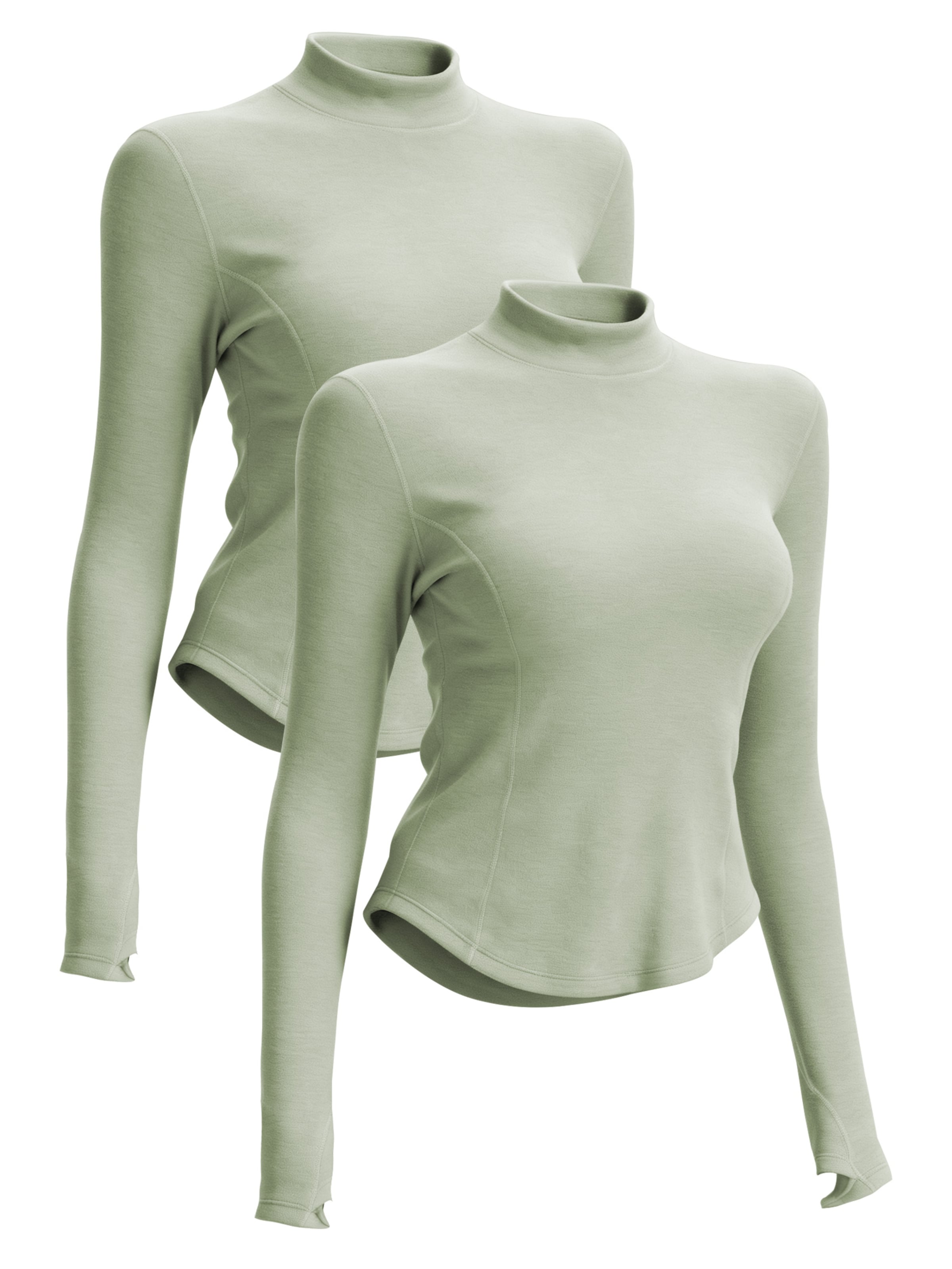 MEETWEE Performance Shirt in Green: front