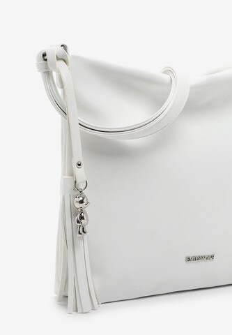 Borsa a spalla ' E&N Beatrix ' di Emily & Noah in bianco