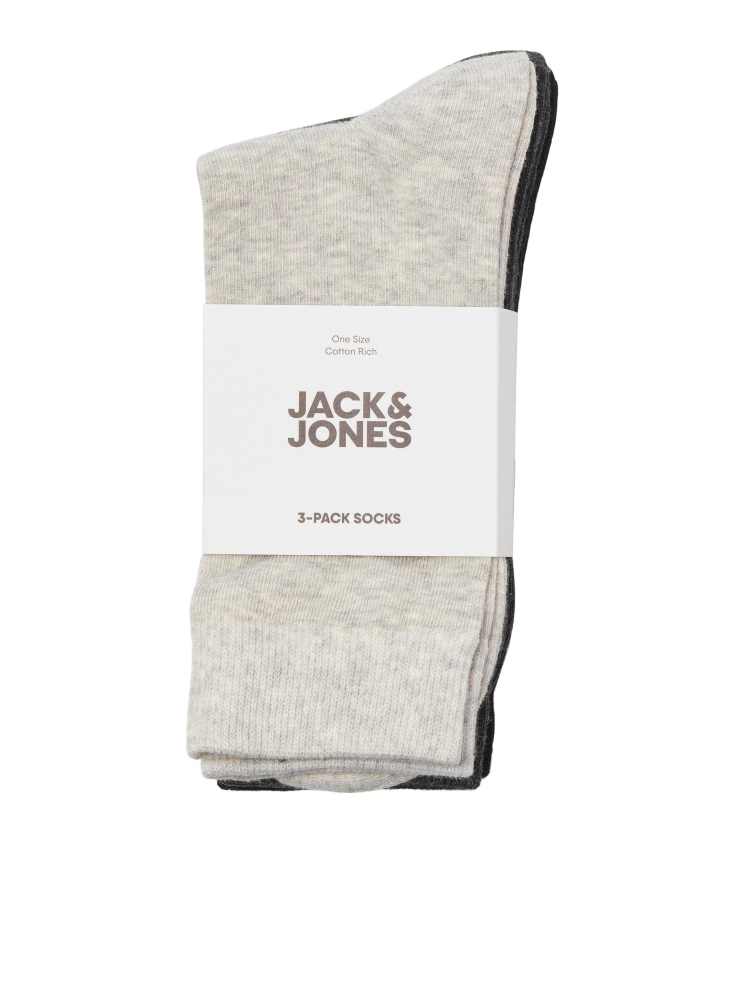 JACK & JONES Socks 'Rafael' in Grey