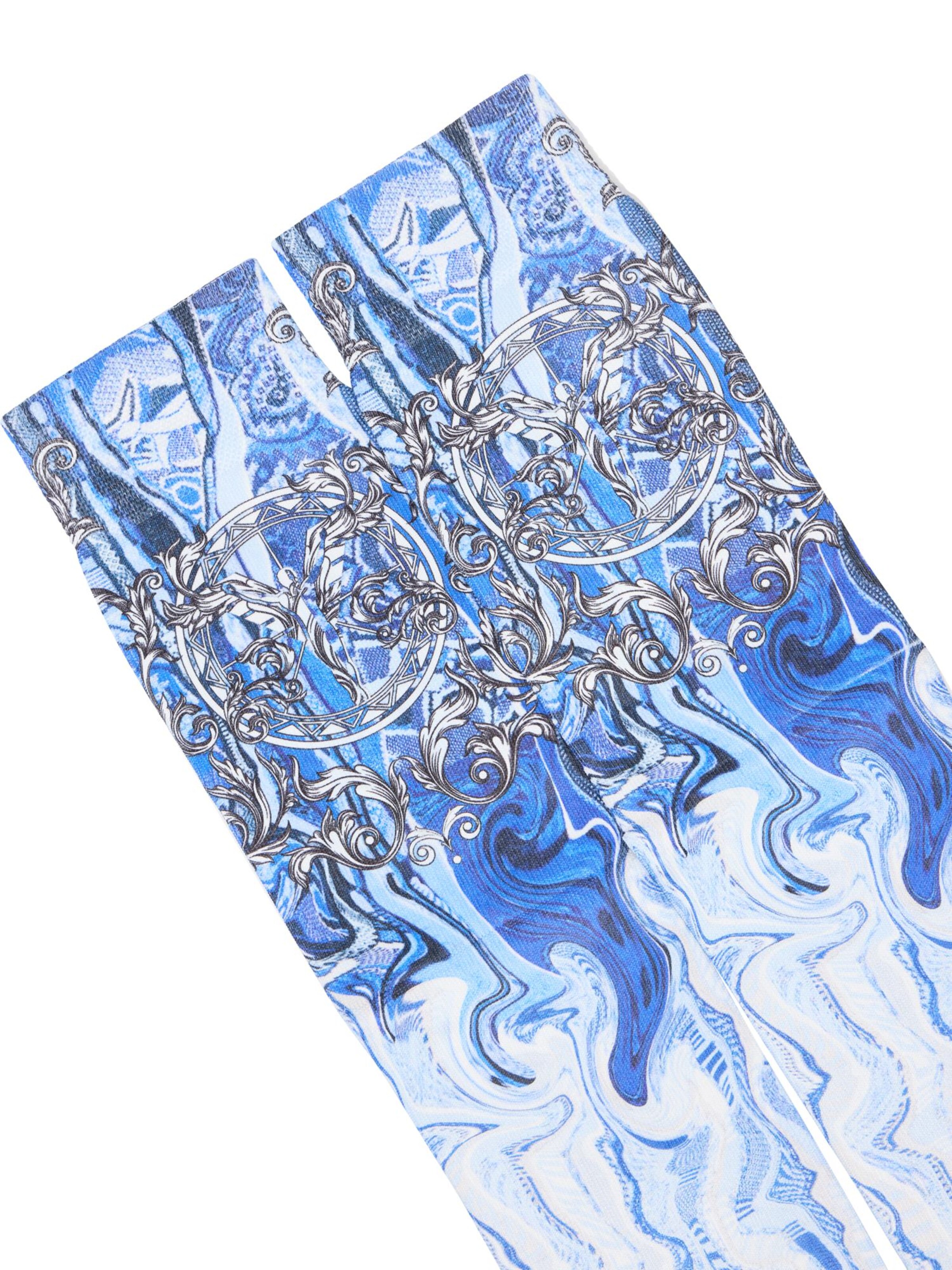 Chaussettes 'Derdouri' Carlo Colucci en bleu