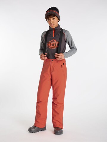 PROTEST Regular Sports trousers 'SPIKET JR' in Orange