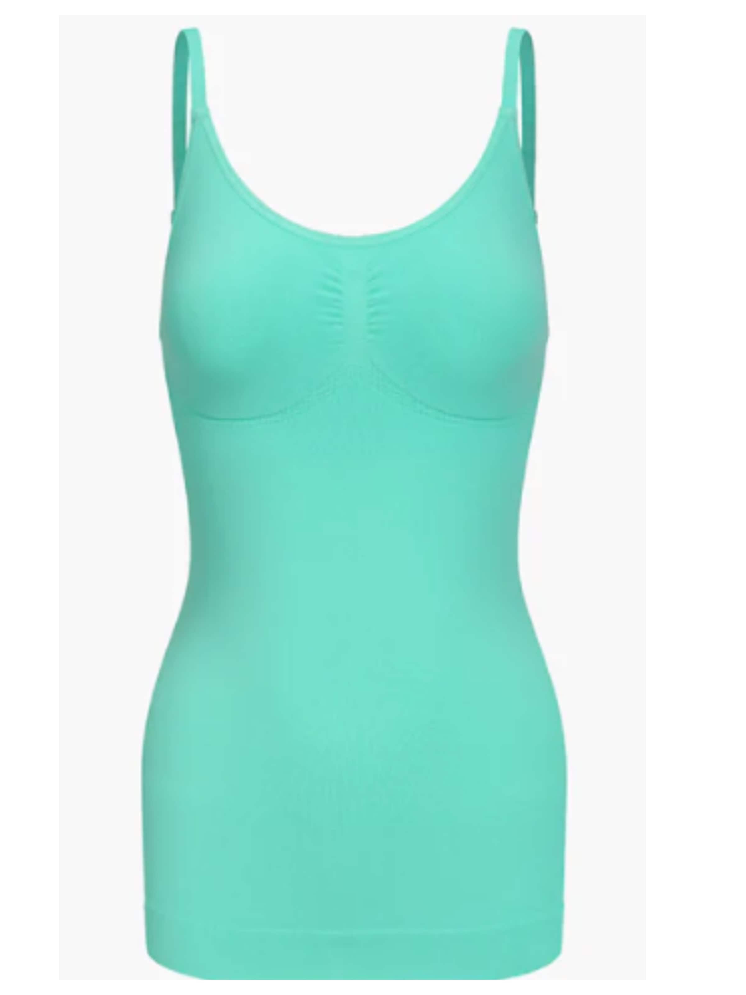 Haut modelant 'Shaping Cami' cfab (formerly creamy fabrics) en vert : devant