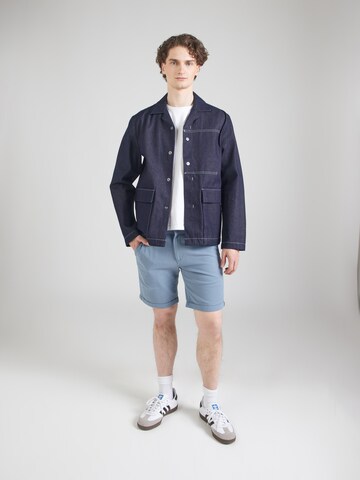 Regular Pantalon chino 'JPSTFury' JACK & JONES en bleu