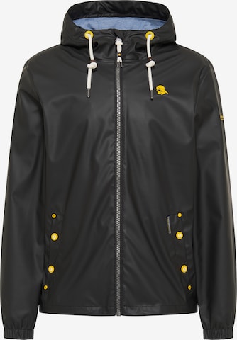 Schmuddelwedda Демисезонная куртка в Черный: спереди