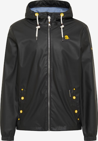 Schmuddelwedda Between-Season Jacket in Black: front