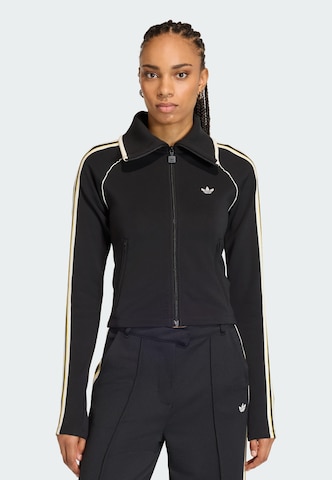 Veste de survêtement 'Firebird' ADIDAS ORIGINALS en noir : devant