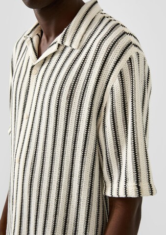 QS Regular Fit Hemd in Beige
