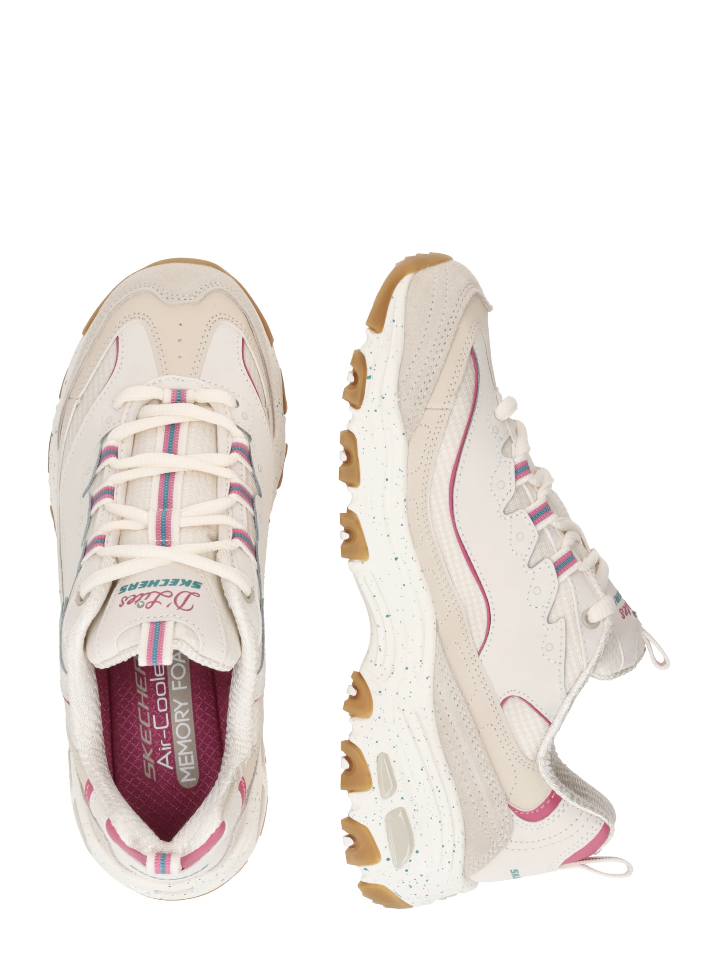 SKECHERS Sneaker 'D'LITES' in Beige