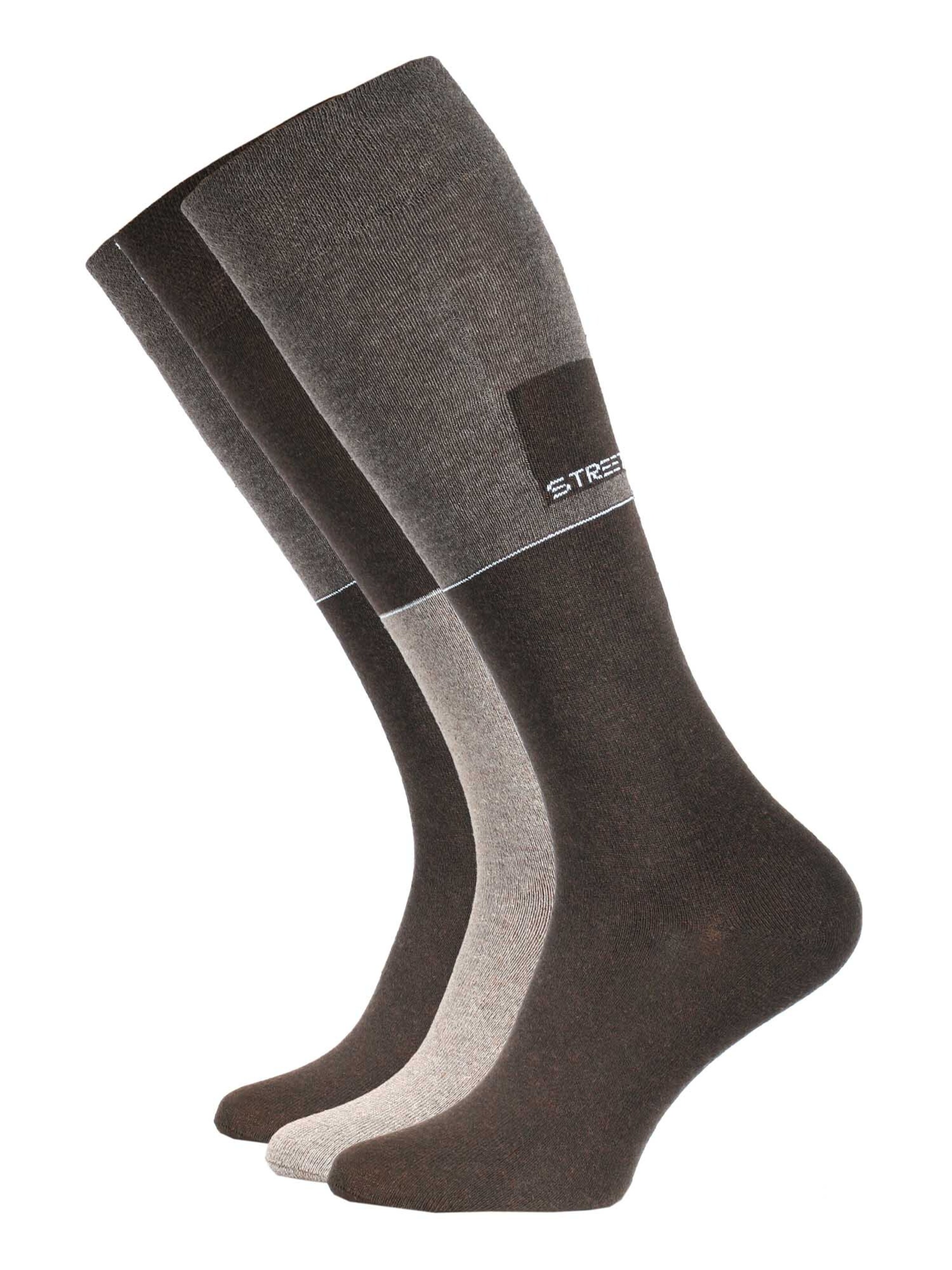 Gambaletto 'Comfort' di Cotton Prime in marrone: frontale