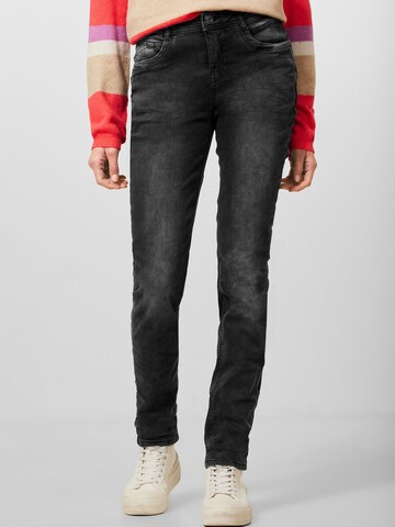 STREET ONE Slim fit Jeans 'Jane' in Black: front