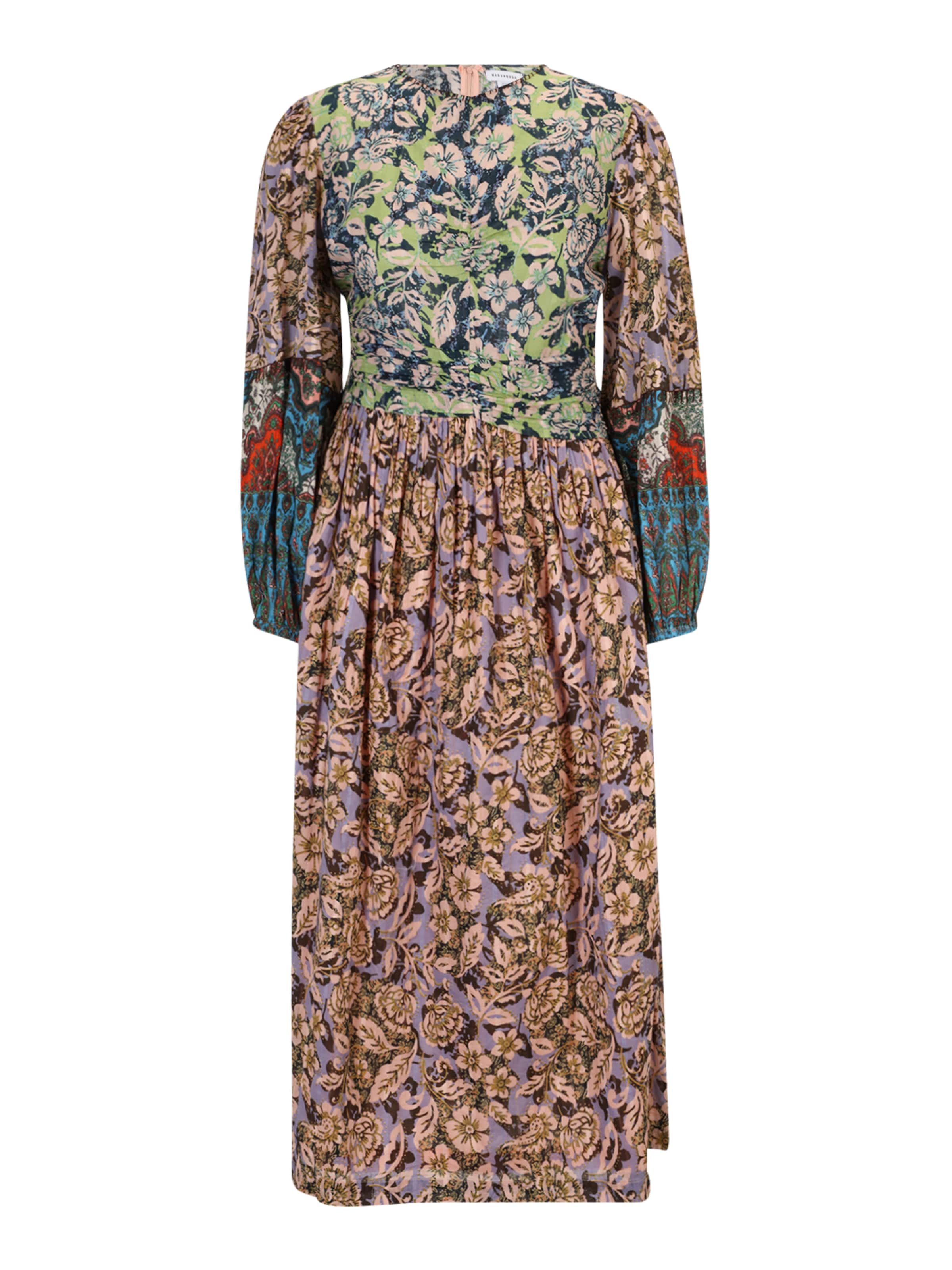 Warehouse Jurk in Blauw: voorkant