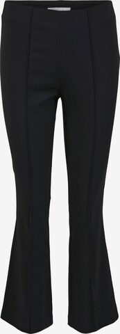 VILA Pleated Pants 'Marikka' in Black: front