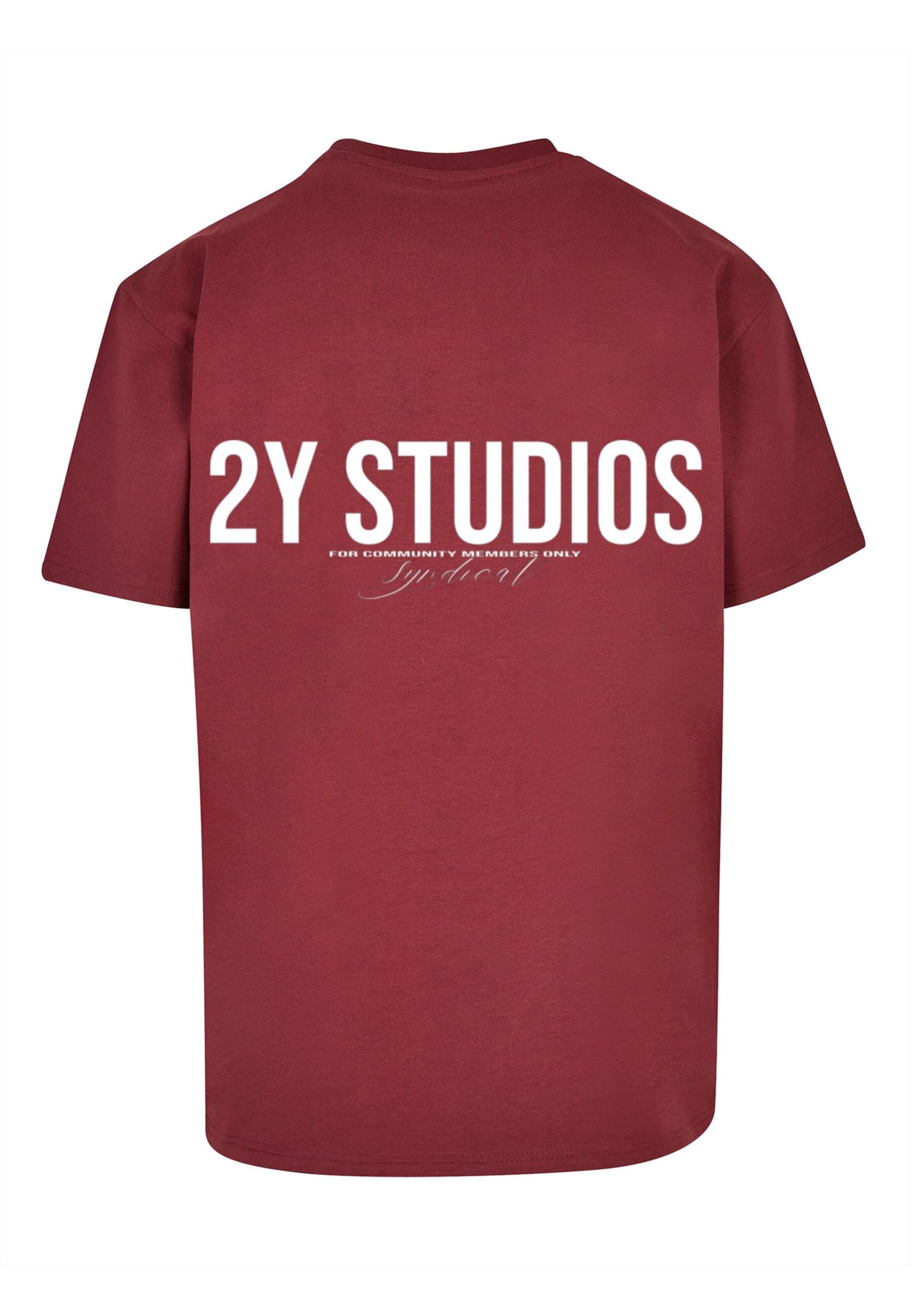 Maglietta 'Syndicat' di 2Y Studios in rosso