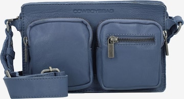Sac à bandoulière 'Merlin' Cowboysbag en bleu : devant