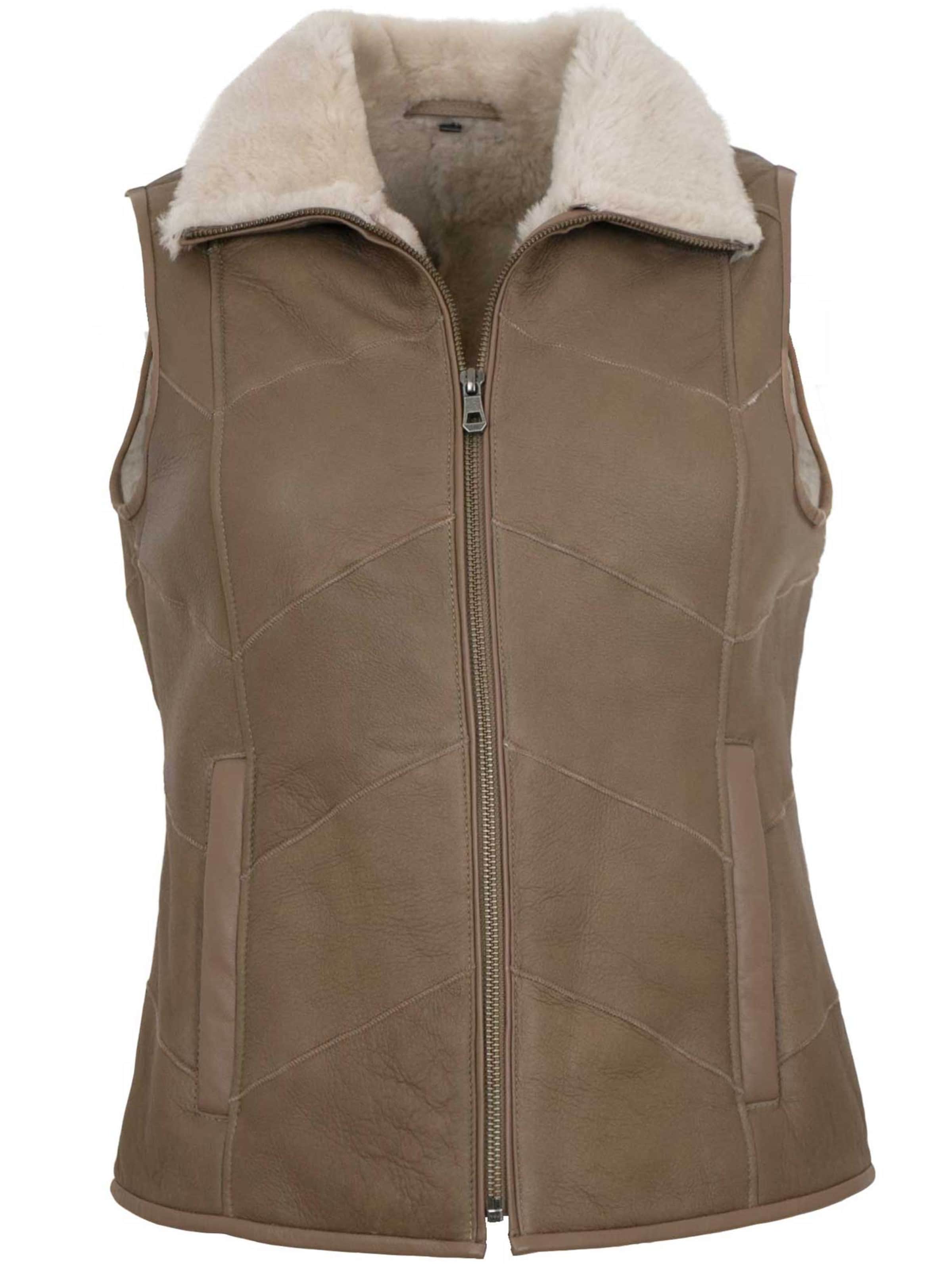 MADDOX Vest 'Mariel' in Beige: front