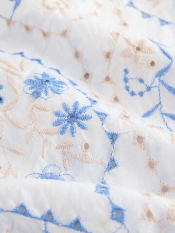 Next Široke hlačnice Hlače | bela barva