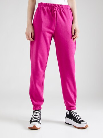 Tapered Pantaloni 'PCCHILLI' di PIECES in rosa: frontale