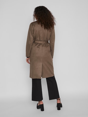 VILA Between-Seasons Coat 'Shelley' in Brown