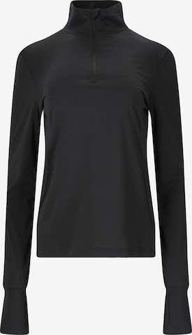 ENDURANCE Midlayer 'Chaba' in Schwarz: Vorderseite