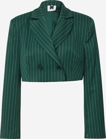 Blazer Karo Kauer en vert : devant