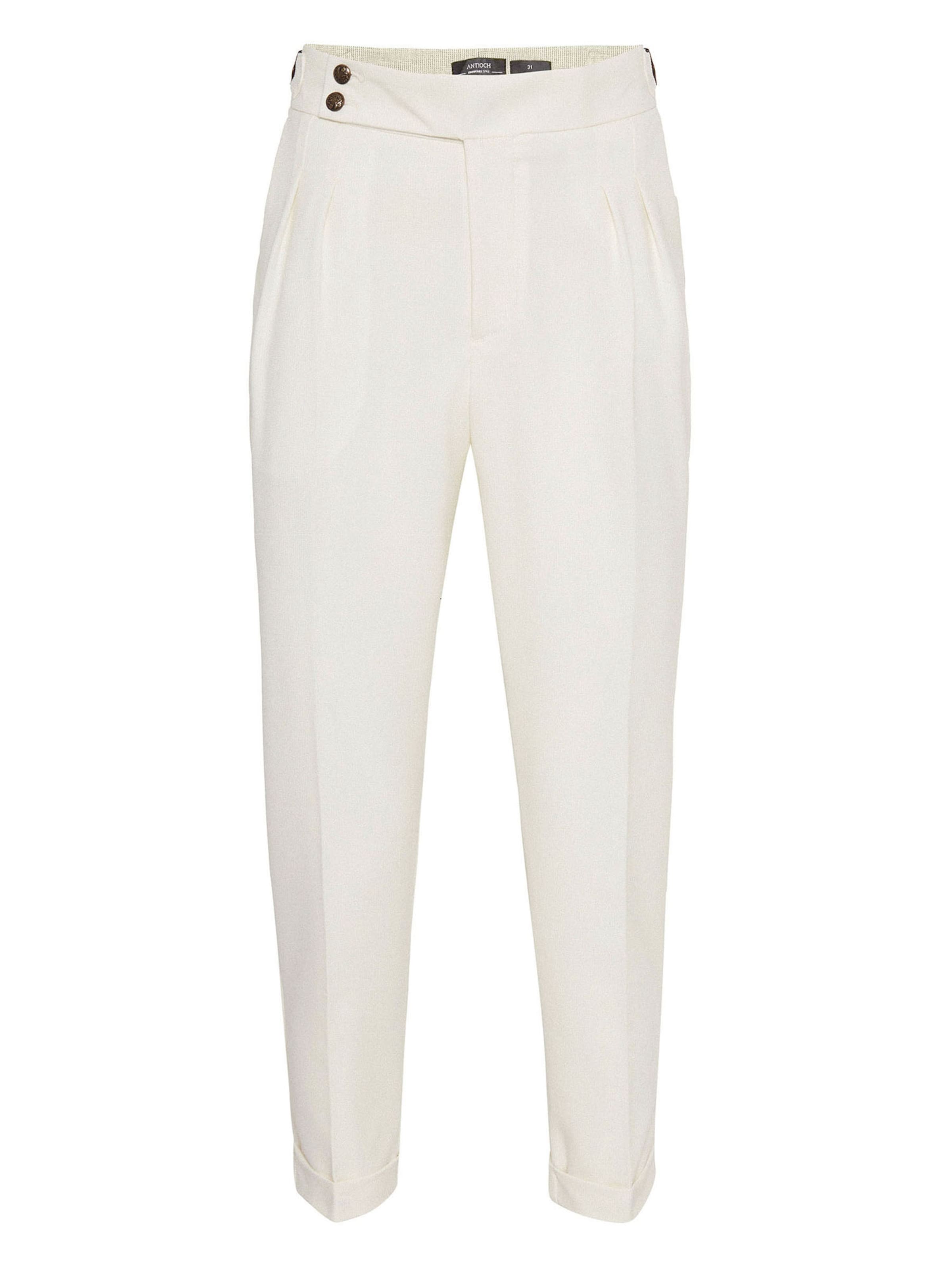 Antioch Szabványos Ráncos nadrág - bézs: elől