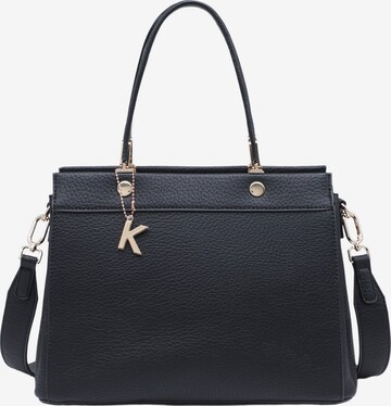 Borsa a mano 'Borsa a mano donna Kassandra Quilara - Poliestere chiusura zip' di Kassandra in nero: frontale
