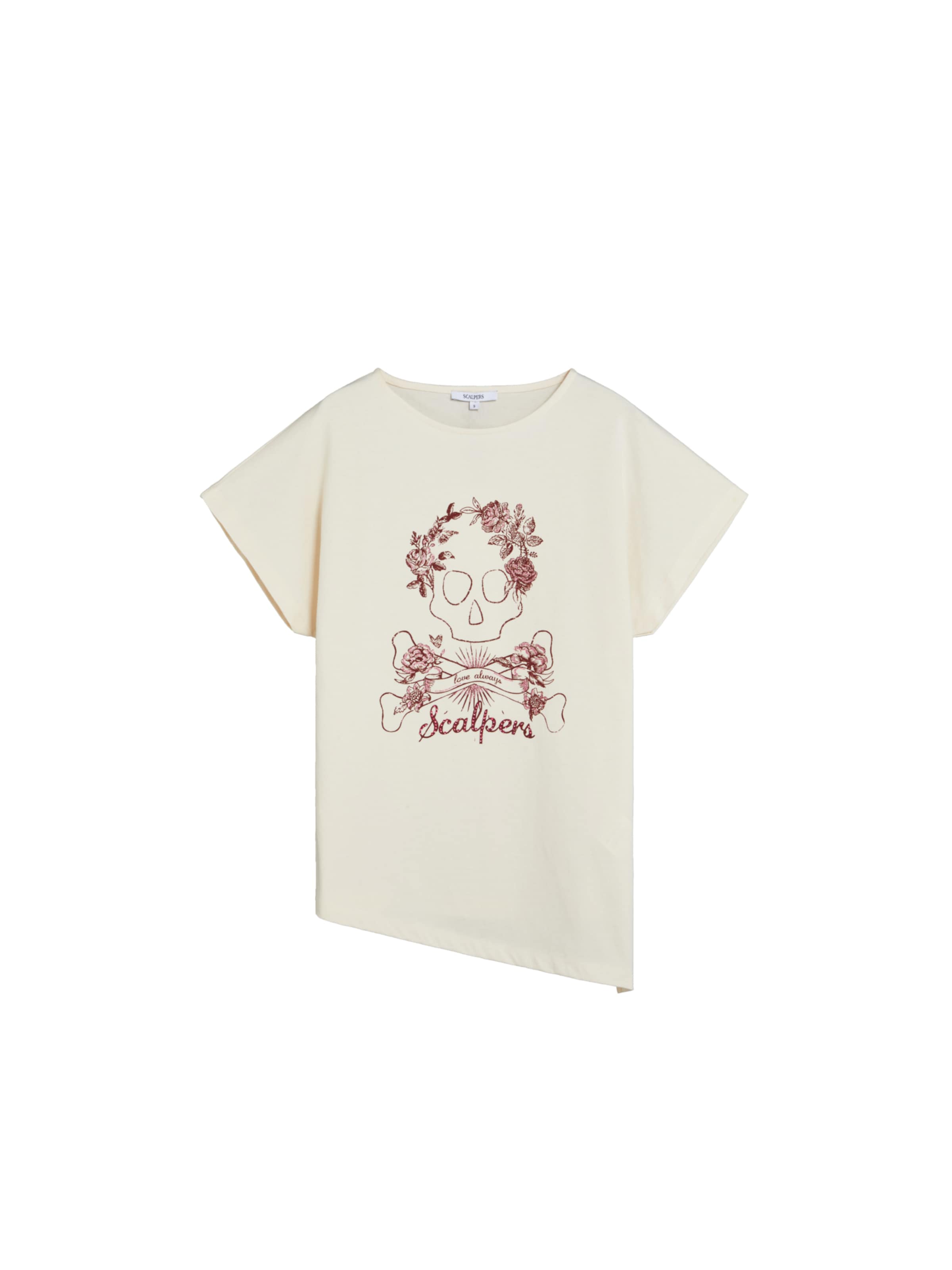 Scalpers Tricot ' ' in Beige: voorkant