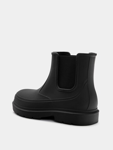 Pull&Bear Rubber Boots in Black