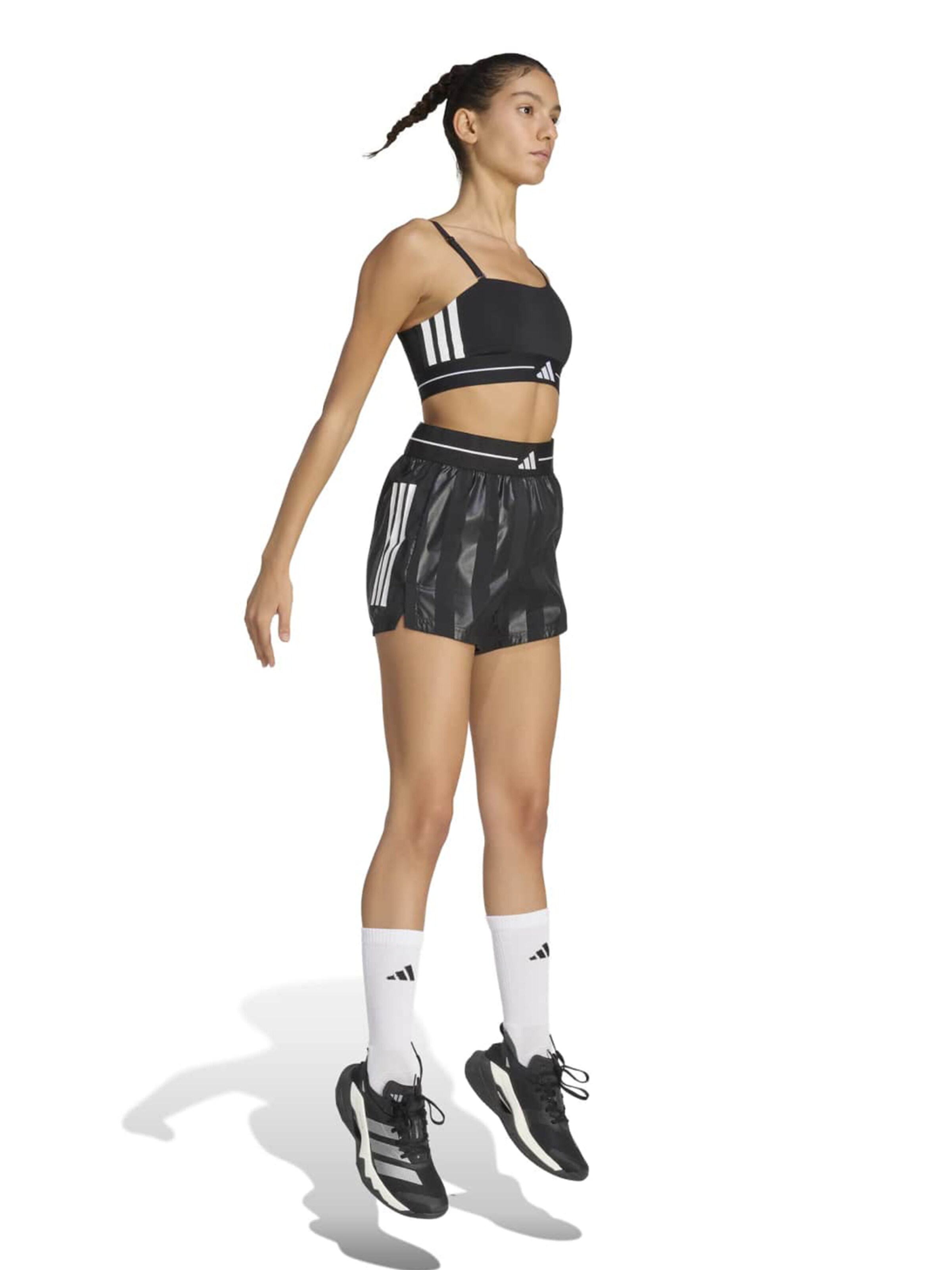 ADIDAS PERFORMANCE Õlapaelteta topp Spordirinnahoidja, värv must