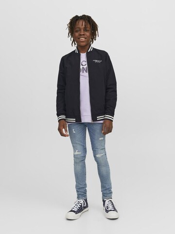 Jack & Jones Junior Jacke 'SPLASH' in Blau