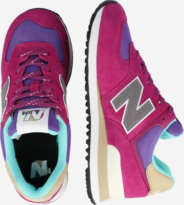 new balance حذاء رياضي بلا رقبة '574' بلون زهري