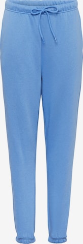 PIECES Tapered Pants 'Chilli' in Blue: front