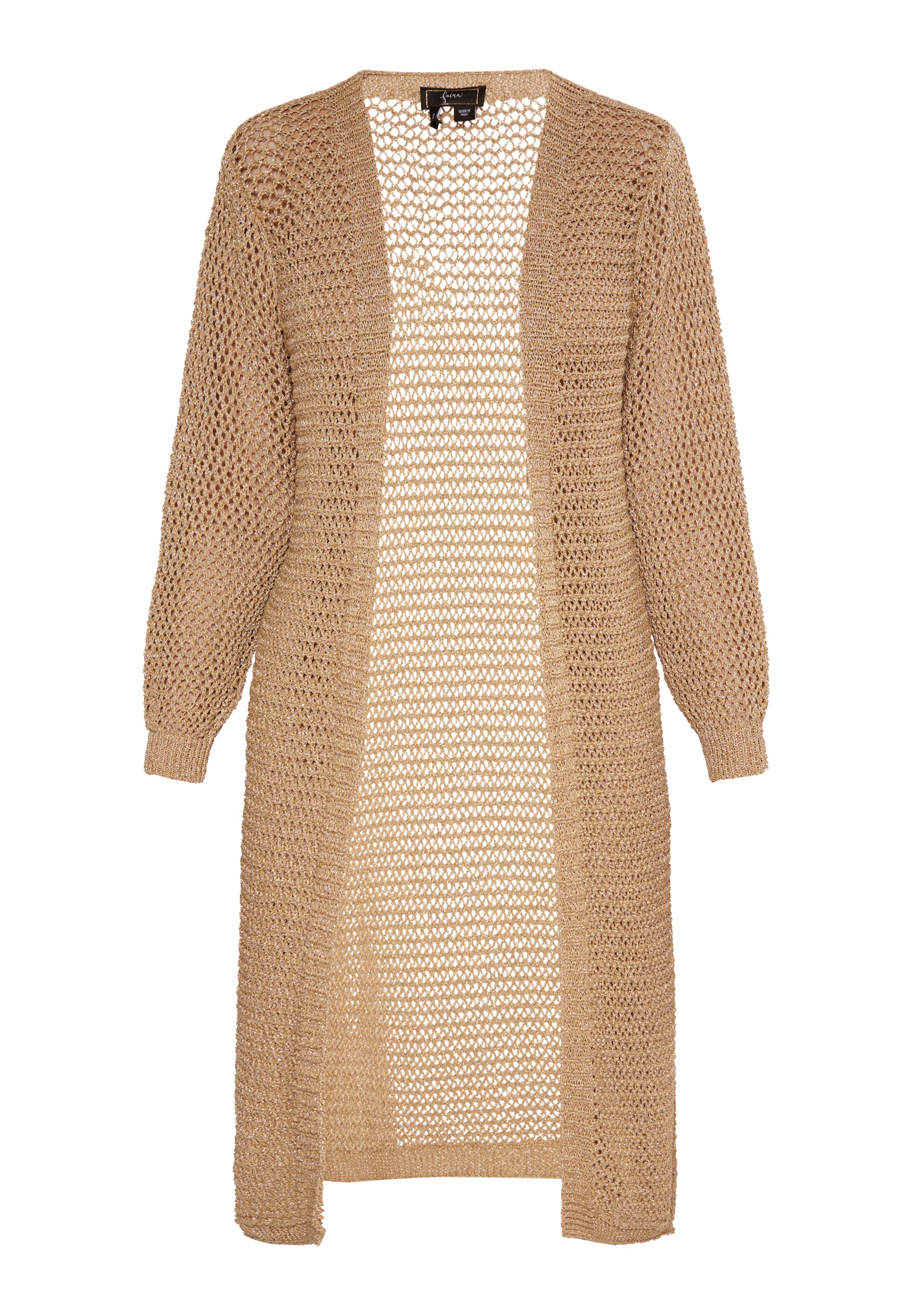 faina Cardigan i beige: forside