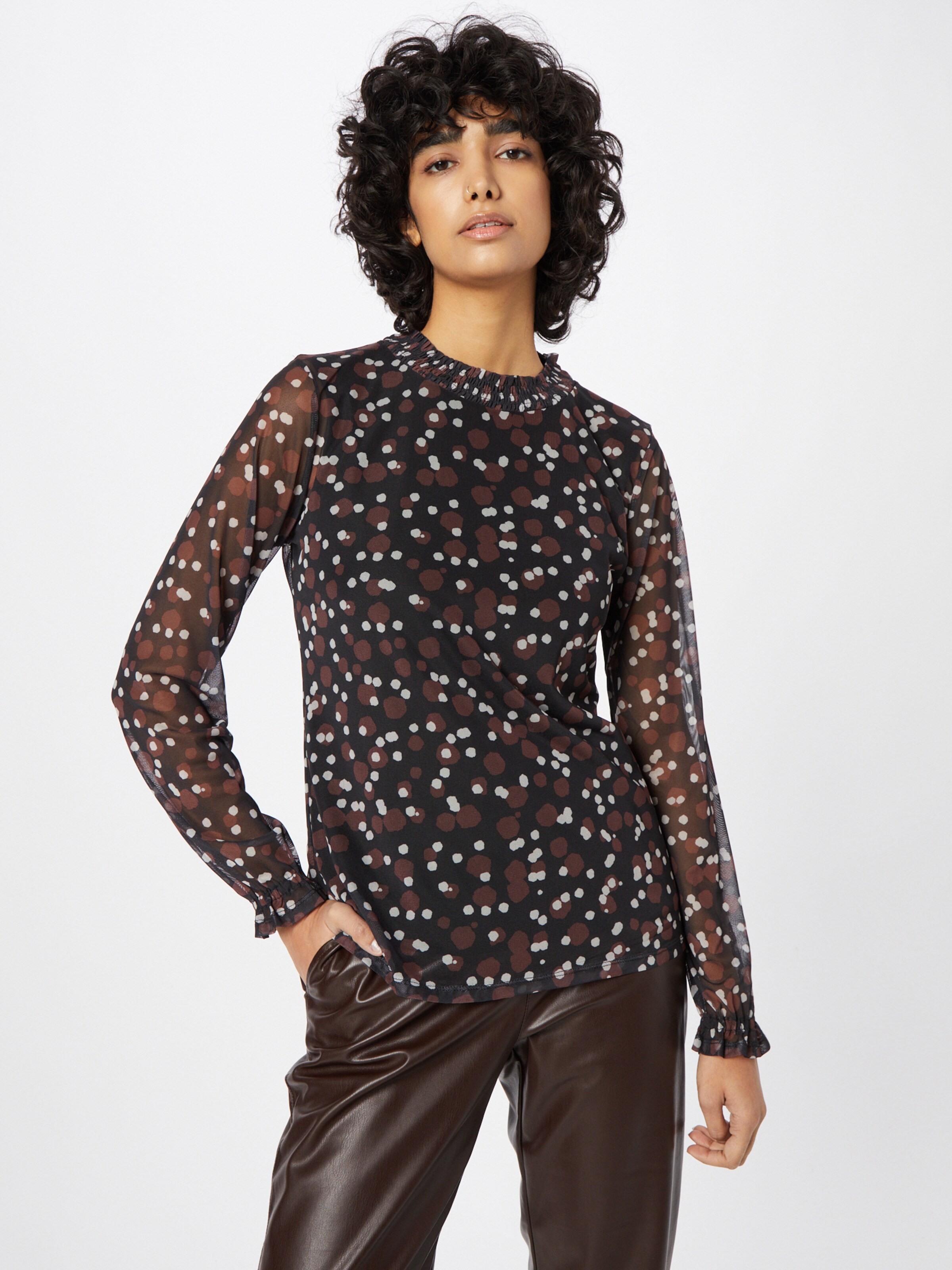 Frauen Große Größen TOM TAILOR Bluse in Schwarz - CH94445 Frauen Große Größen TOM TAILOR Bluse in Schwarz - CH94445