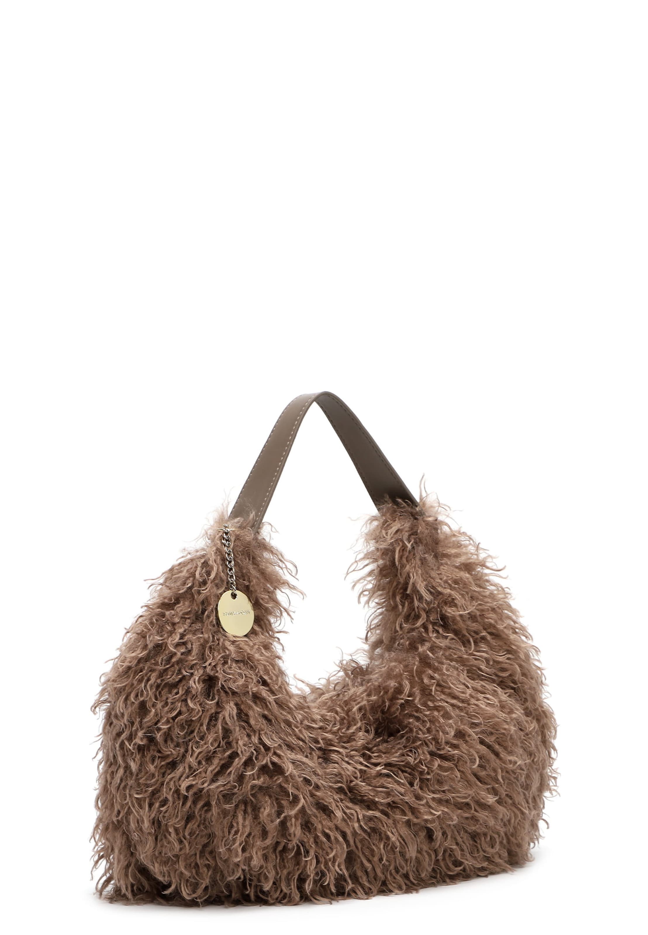 Borsa a sacco 'Lionne' di Emily & Noah in grigio