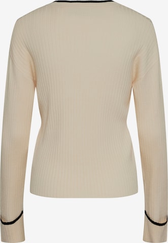 PIECES Pullover 'JILJA' in Beige