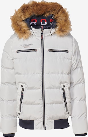 KOROSHI - Chaqueta de invierno en blanco: frente