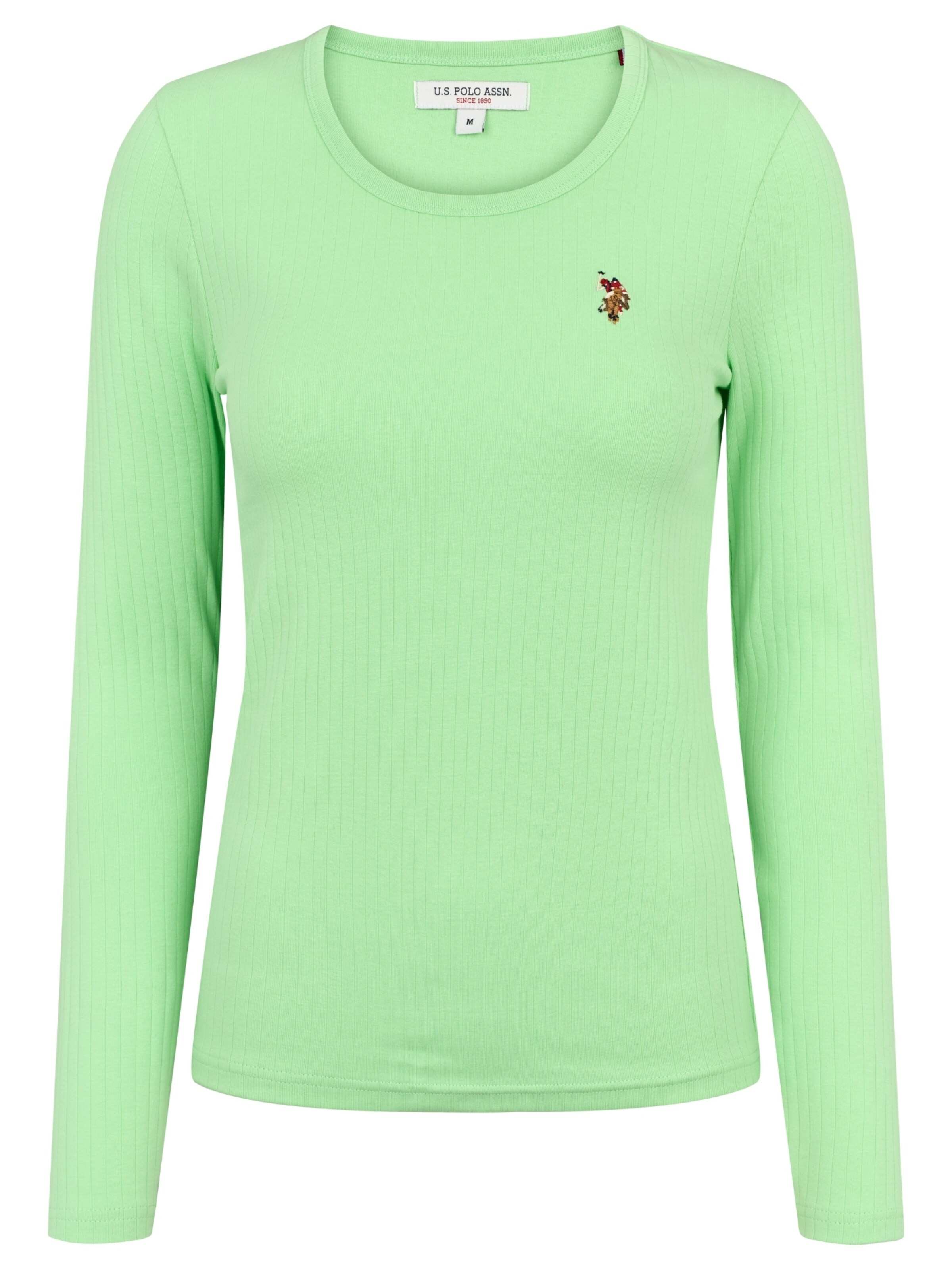 U.S. POLO ASSN. Shirt in Grün: Vorderseite