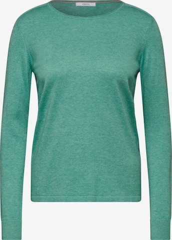 CECIL Pullover in Grün: Vorderseite