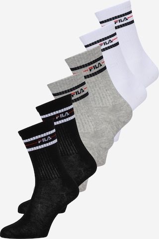 FILA Socks in Grey: front