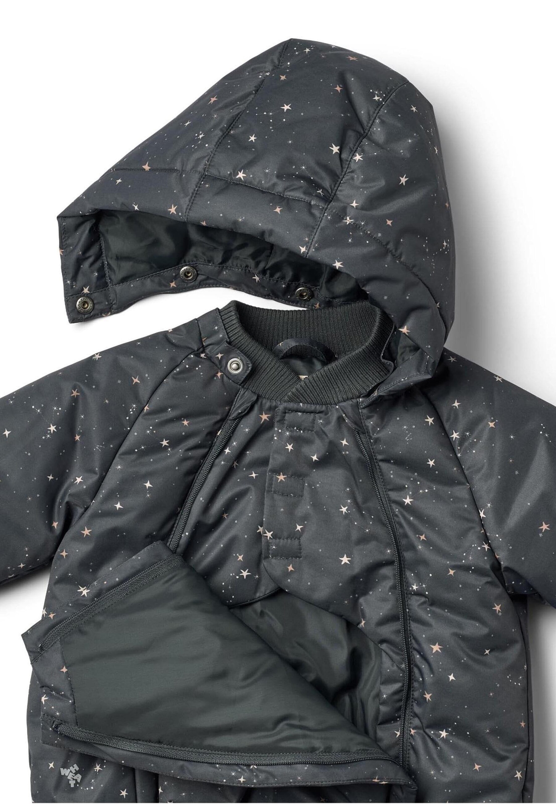 WHEAT Winterjas 'Morgen' in Zwart