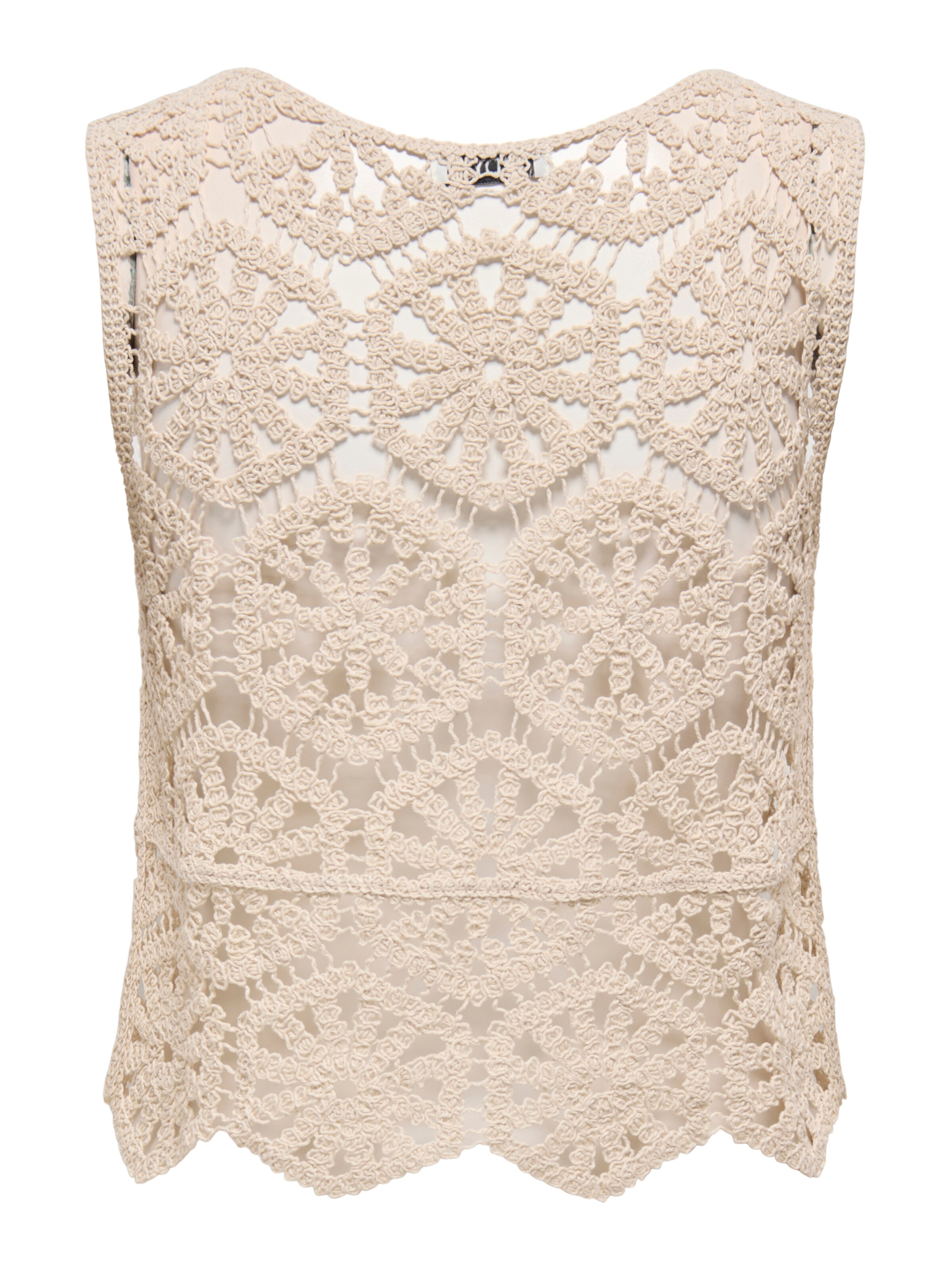 JDY - Top de punto 'JDYVIC' en beige