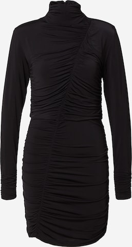 Robe 'Oda' Gestuz en noir : devant