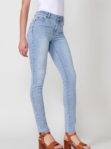 Skinny Jean KOROSHI en bleu