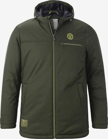 Jan Vanderstorm Between-Season Jacket 'Rodbrecht' in Green: front