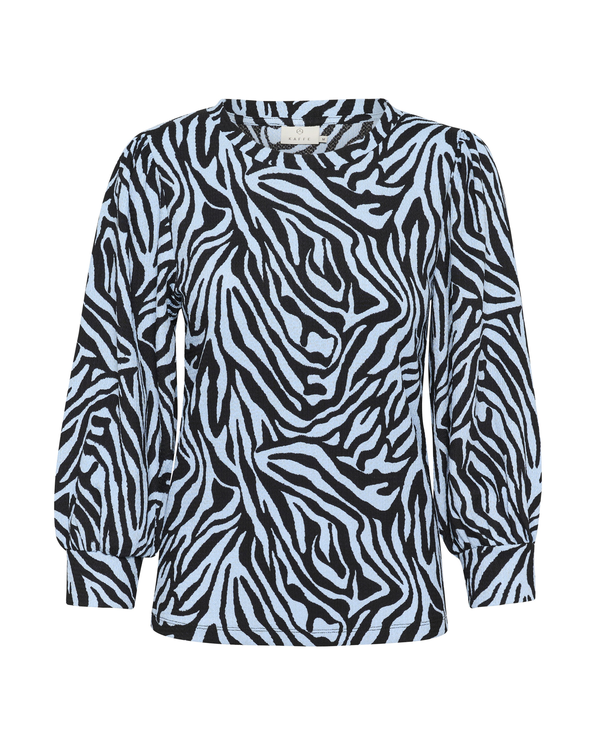 Kaffe Μπλουζάκι 'Ivanna' σε μπλε: μπροστά