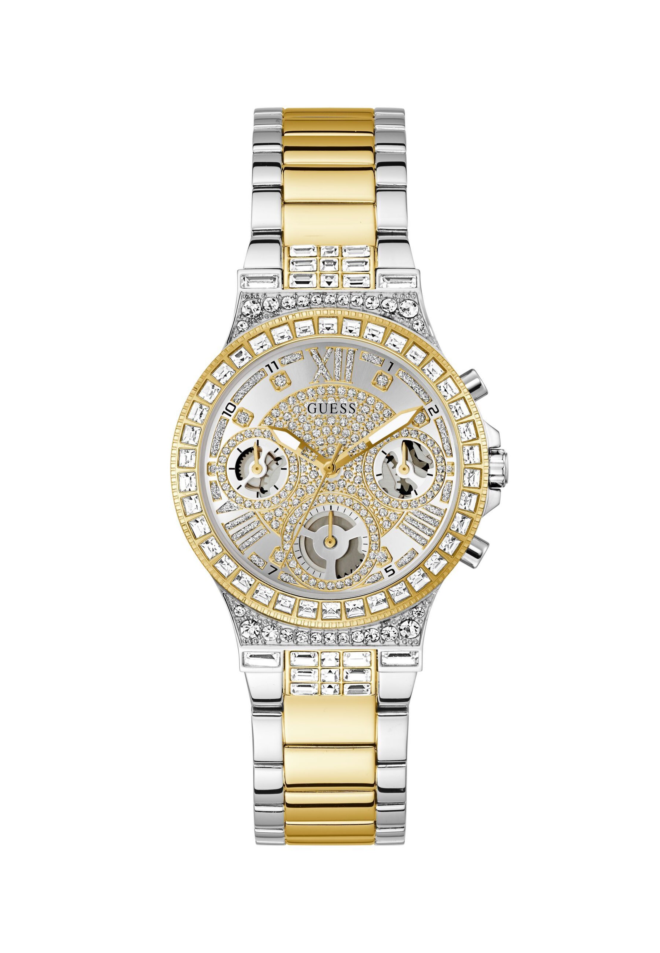 GUESS Analogt ur 'MOONLIGHT' i blandingsfarvet