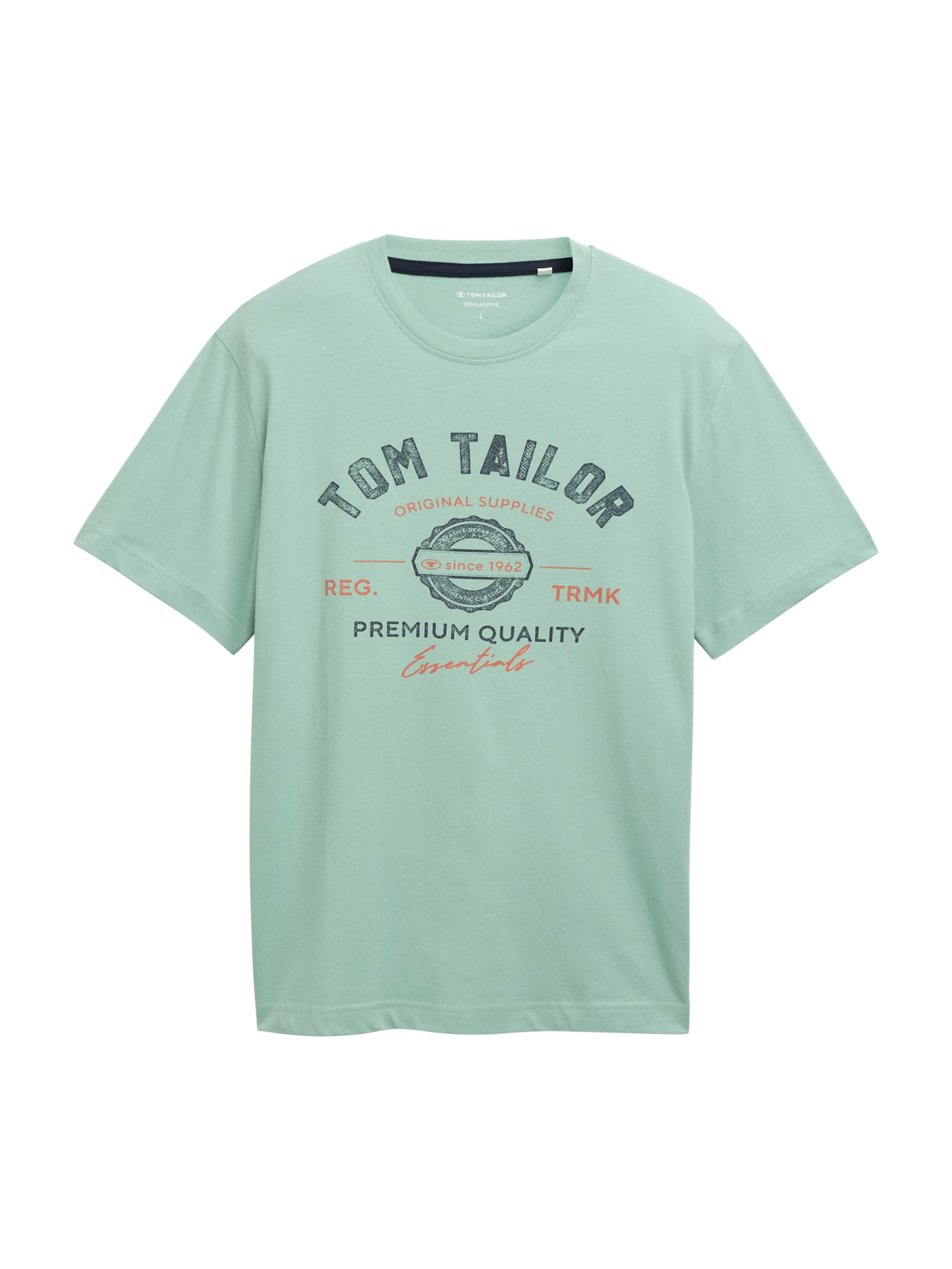 TOM TAILOR - Camiseta en verde: frente